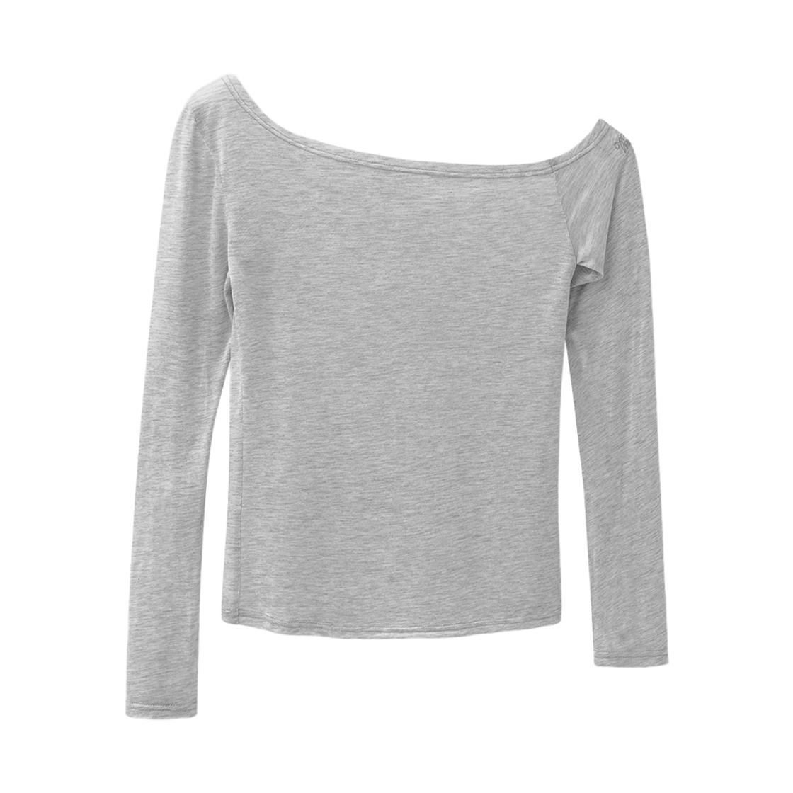 VV62TS06GR VIVACIOUS Marel See-Through Unbalance Tee Grey