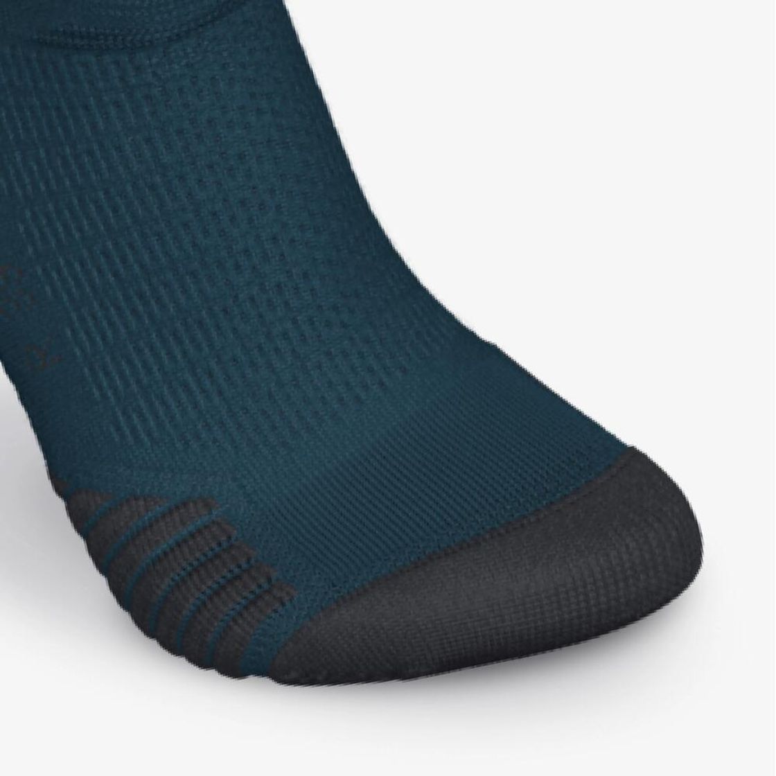 데카트론 러닝 쿠션 중목 양말 2켤레 런 500 틸 블루(Decathlon Running Cushion Mid-Calf Socks 2 Pairs Run 500 Teal Blue) - 5