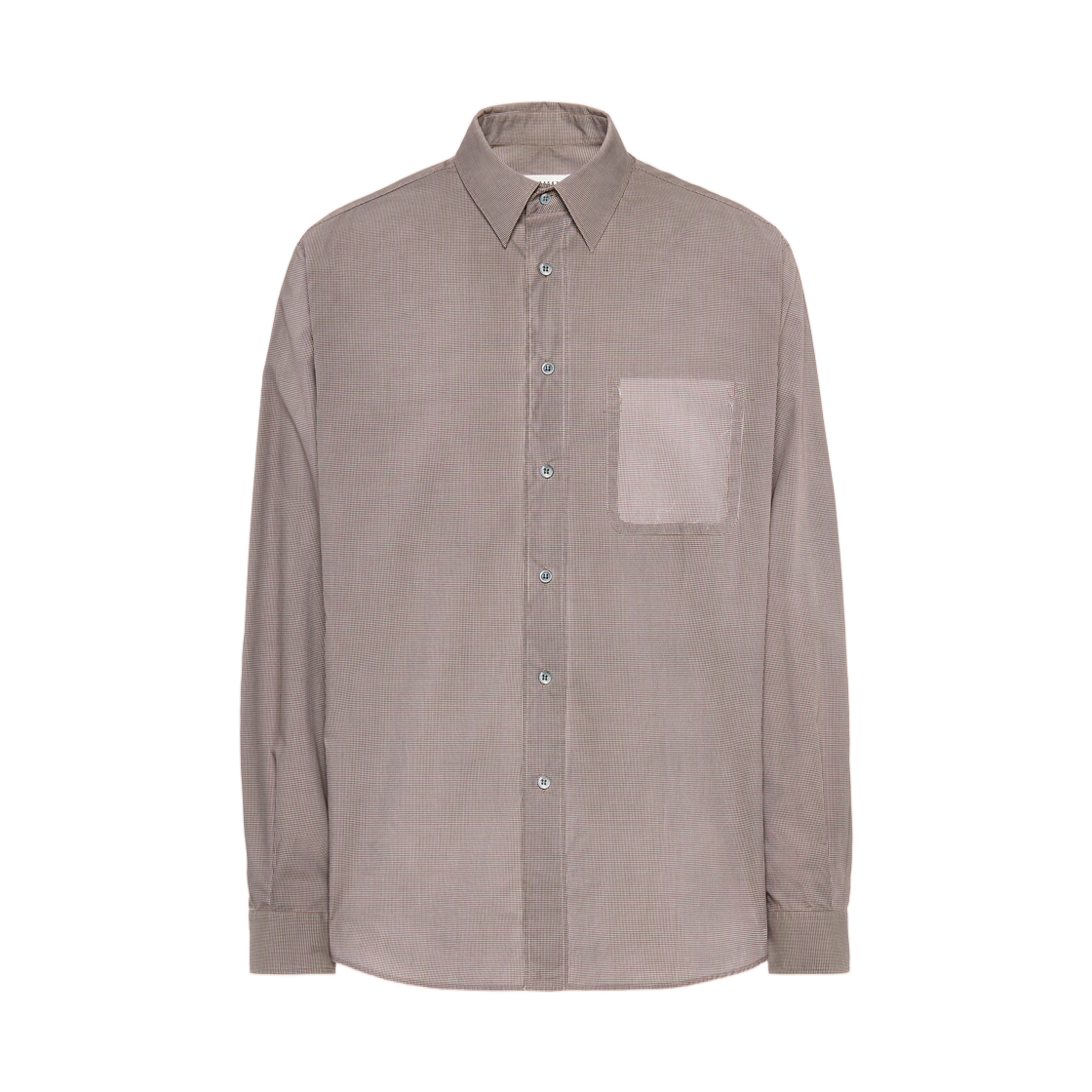 S50DT0076M35892001F Maison Margiela Long-Sleeve Cotton Shirt Natural