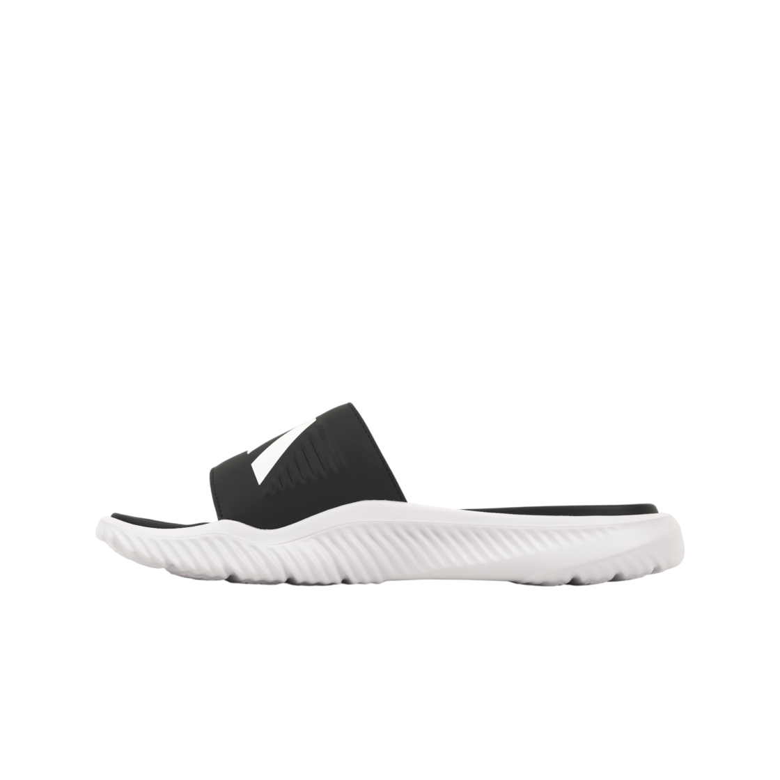 아디다스 알파리스폰스 1.0 슬라이드 코어 블랙 클라우드 화이트(Adidas Alpharesponse 1.0 Slides Core Black Cloud White) - 3