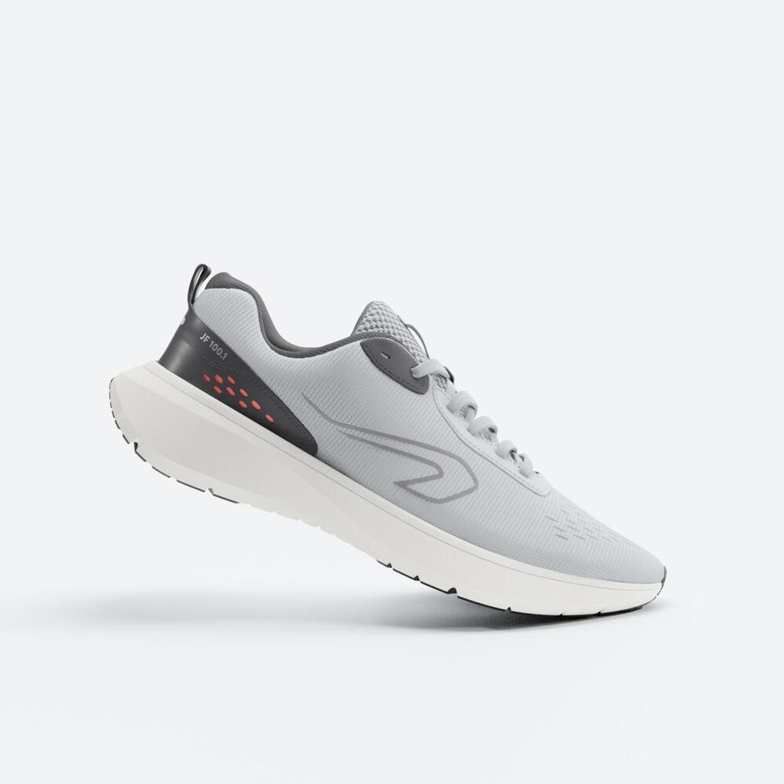 데카트론 남성 러닝화 조그플로우 100.1 실버 그레이(Decathlon Men's Running Shoes Jogflow 100.1 Silver Grey) - 2
