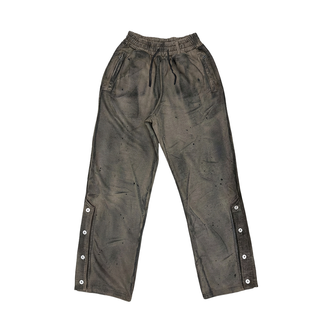 비엘알 러프 다이드 유틸리티 스웨트 팬츠 브라운(BLR Rough Dyed Utility Sweat Pants Brown)