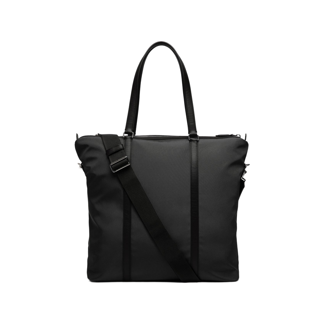 발리 코드 나일론 토트백 블랙(Bally Code Tote Bag in Nylon Black) - 2