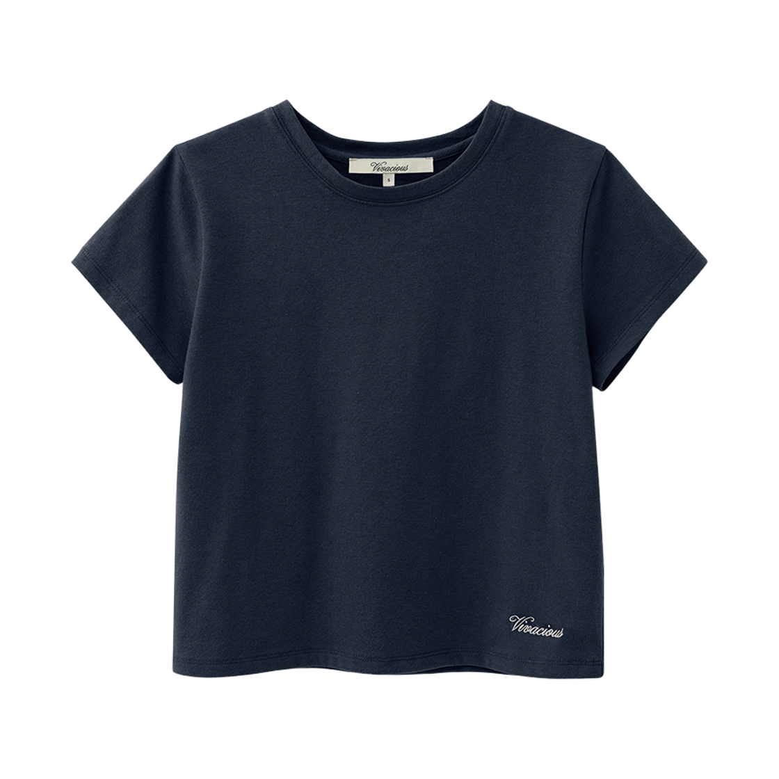 VV62TS04NV VIVACIOUS Dua Cool Basic Tee NAVY