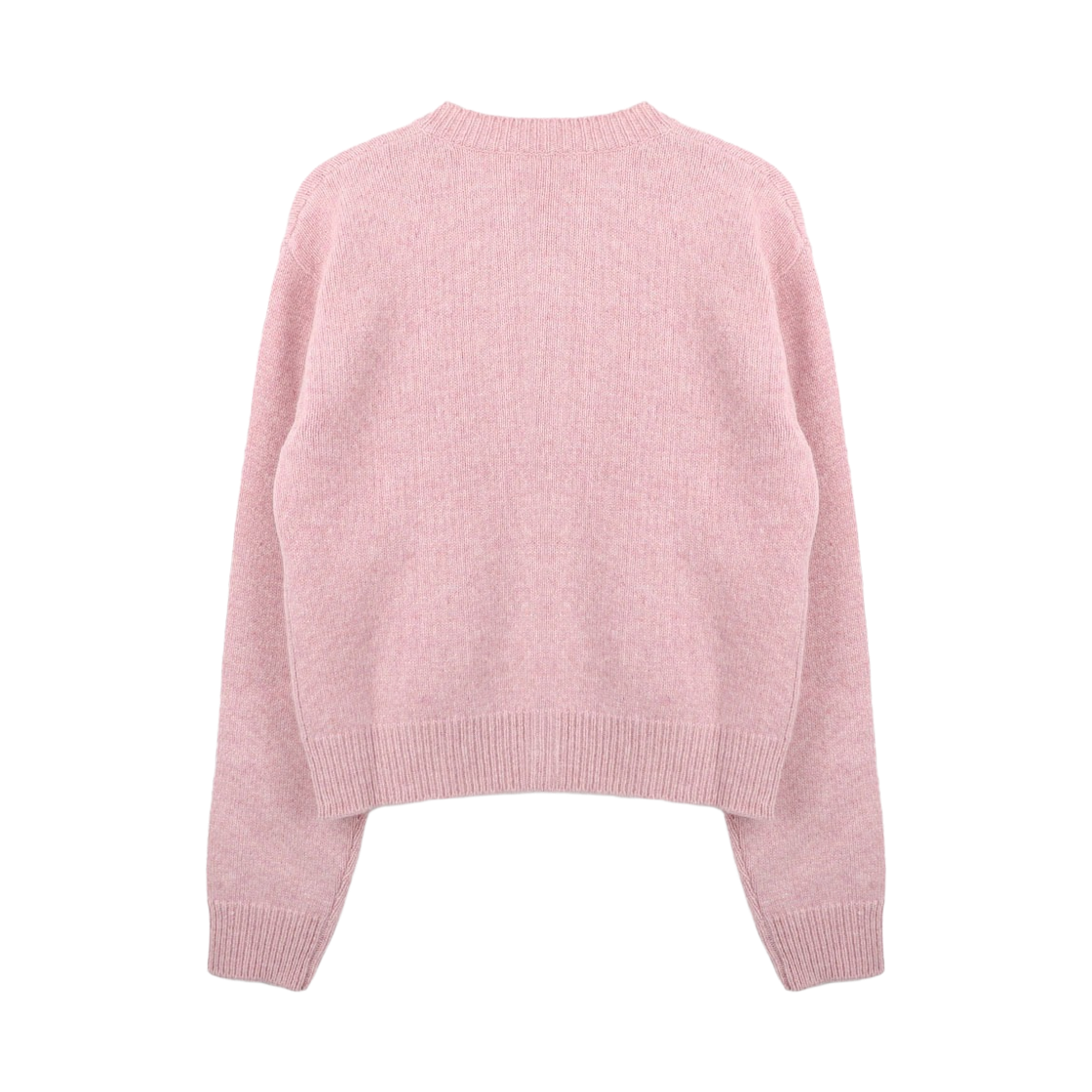 (W) 아페쎄 크루넥 울 가디건 로즈((W) A.P.C. Crew Neck Wool Cardigan Rose) - 2