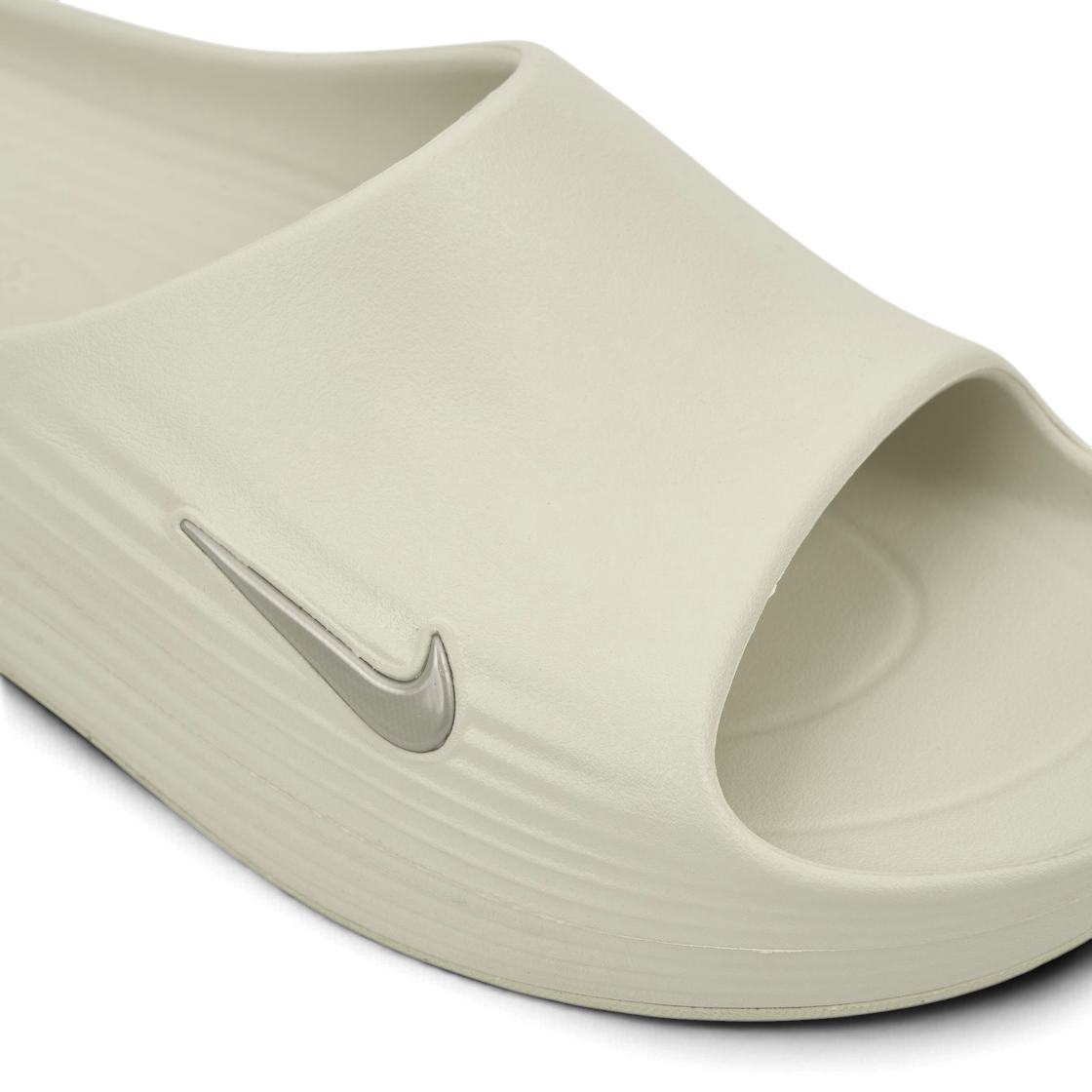 (W) 나이키 리액트X 리주버네이트 슬라이드 씨 글래스 라이트 오어우드 브라운((W) Nike ReactX Rejuven8 Slide Sea Glass Light Orewood Brown) - 7