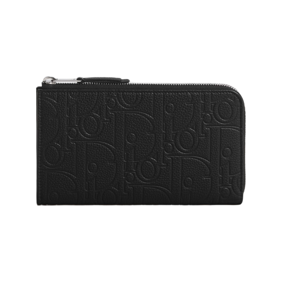 2ESCA675MLM-H00N Dior Zipped Pouch Dior Gravity Grained Leather Black