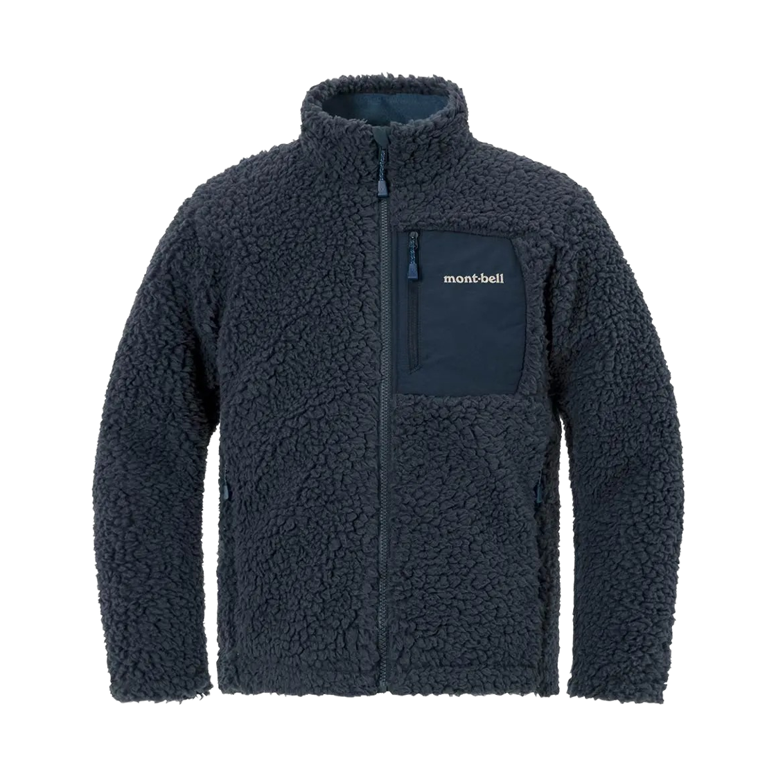 1106764 (Kids) Montbell Climaplus Shearling Jacket Navy
