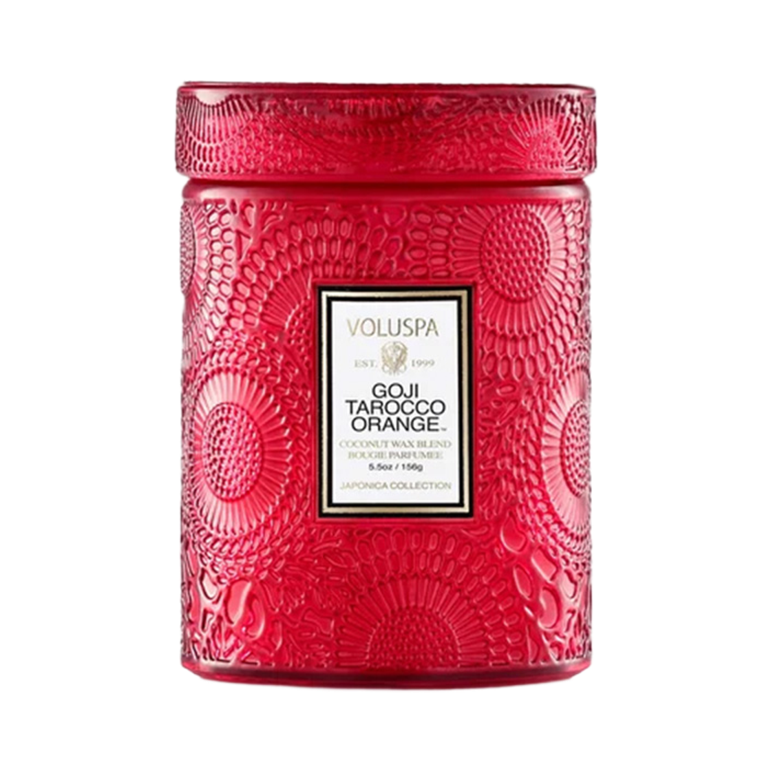 볼루스파고지타로코오렌지 M글라스 5.5oz(VOLUSPA Goji Tarrocco Orange M Glass Candle 5.5oz)