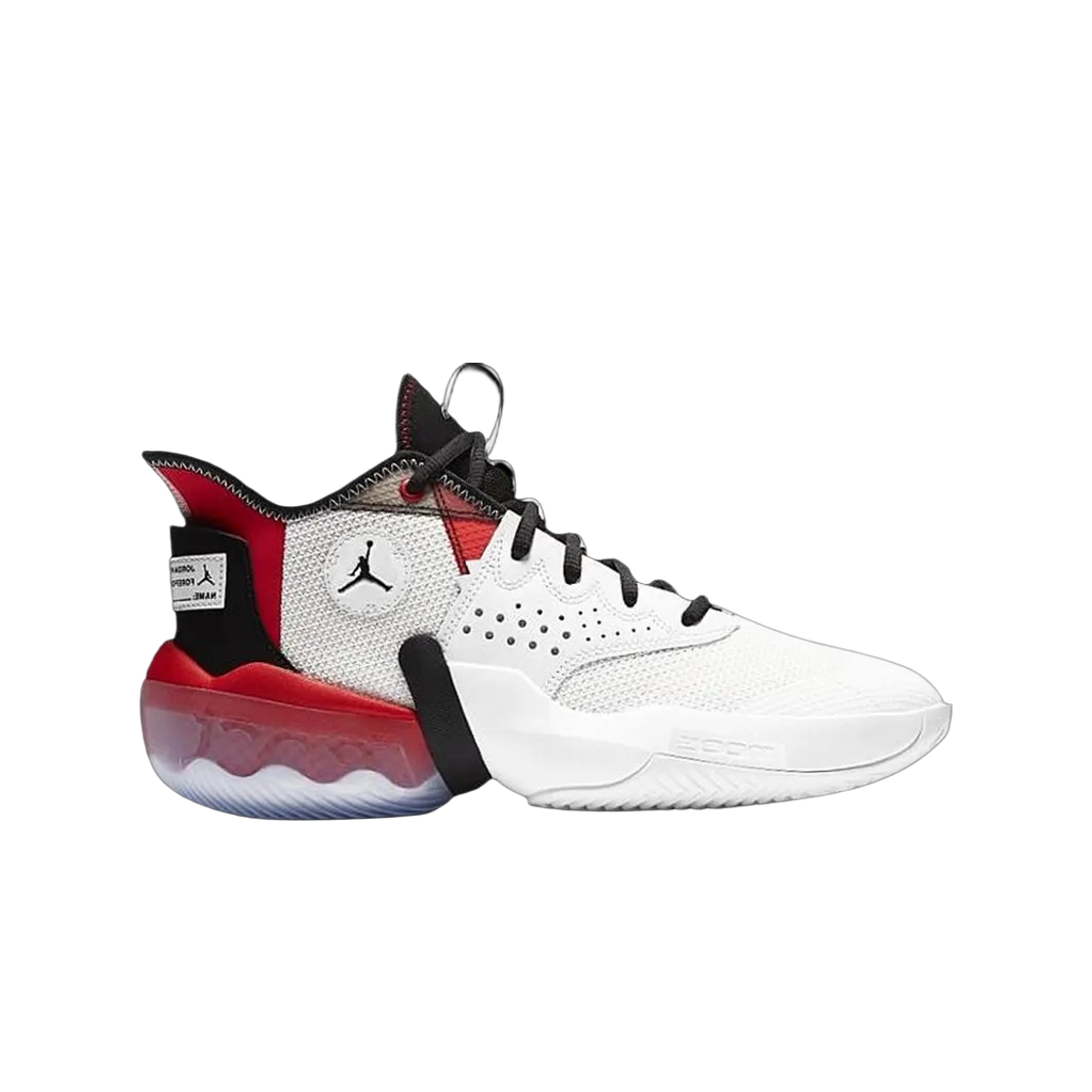 CK6618-100 Jordan React Elevation White University Red