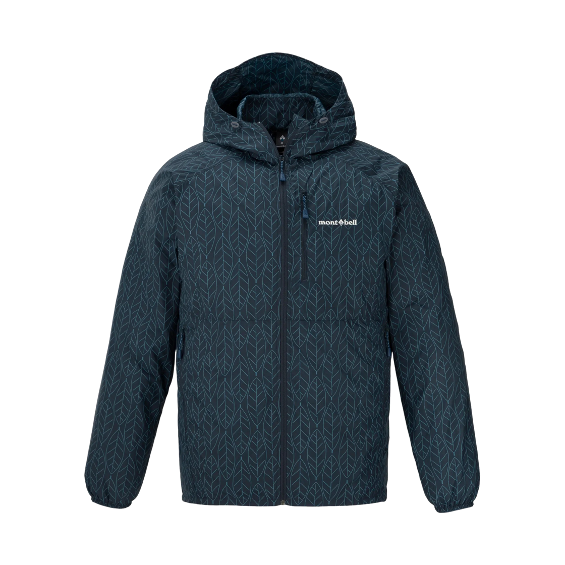 1103373 Montbell Wind Blast Print Hooded Jacket #9