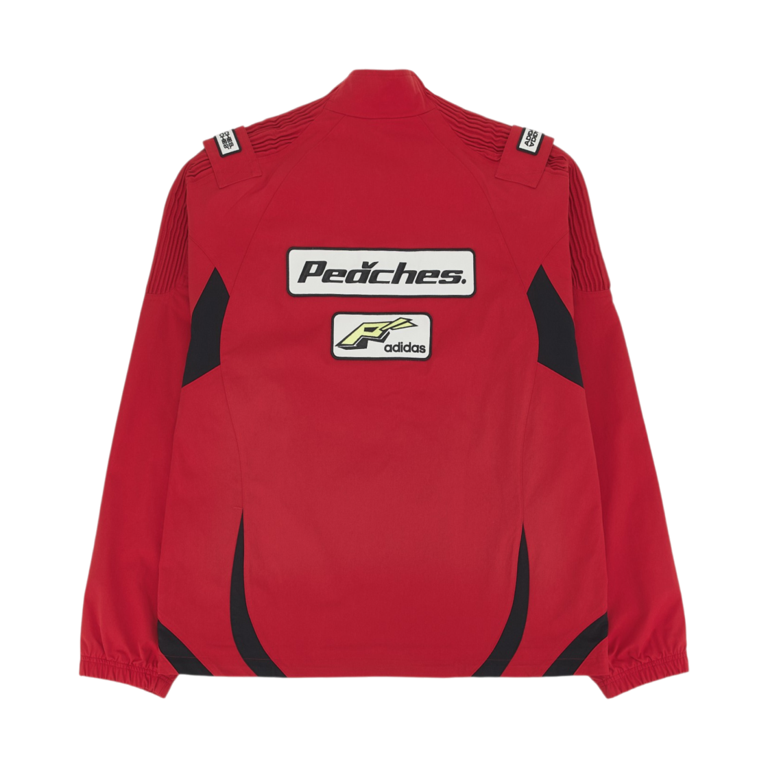 아디다스 x 피치스 레이싱 자켓 컬리지에이트 레드 - KR 사이즈(Adidas x Peaches Racing Jacket Collegiate Red - KR Sizing) - 2