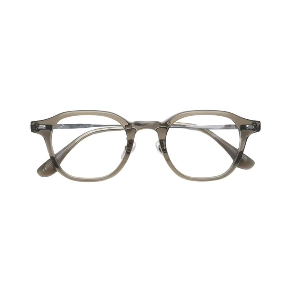 lash335 lash Hana Green Gray Clear & Silver