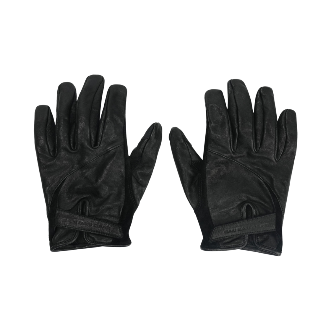 산산 기어 슬랜트 가죽 장갑 블랙(Sansan Gear Slant Leather Gloves Black)