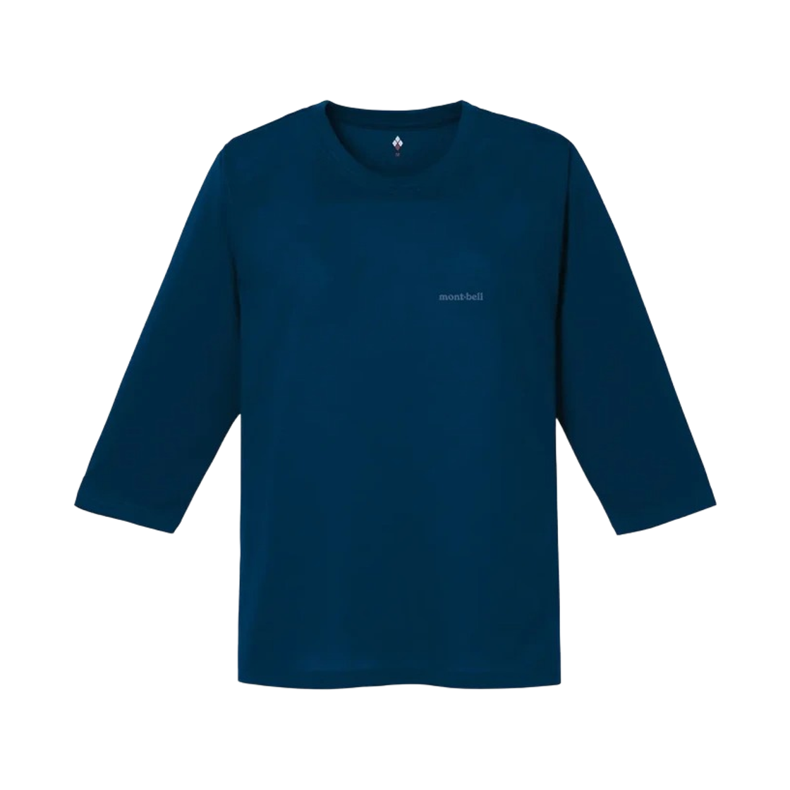 1114690 (W) Montbell Wickron Semi Long Sleeve T-Shirt Navy