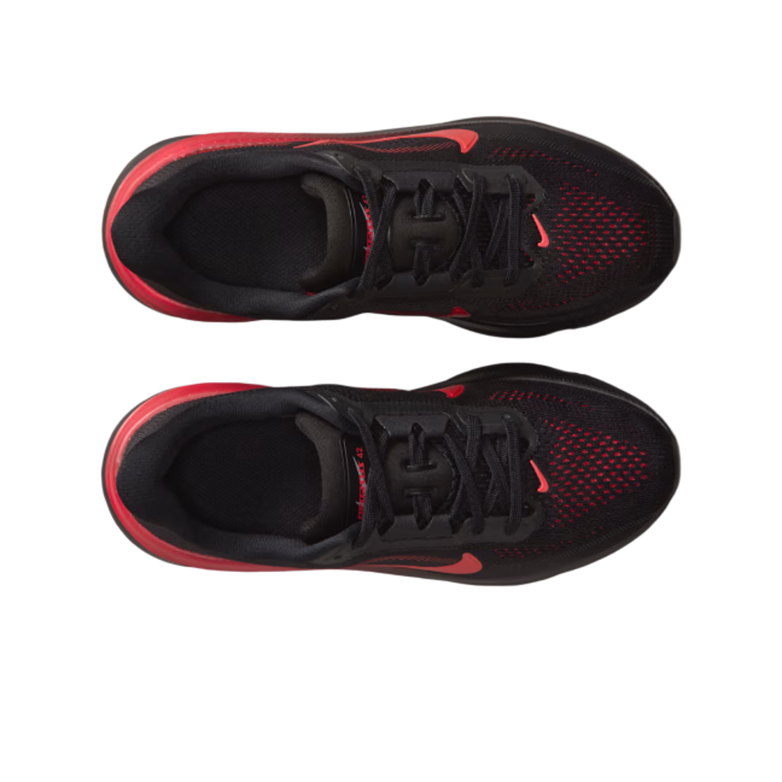 (GS) 나이키 에어 줌 페가수스 42 블랙 유니버시티 레드((GS) Nike Air Zoom Pegasus 42 Black University Red) - 2