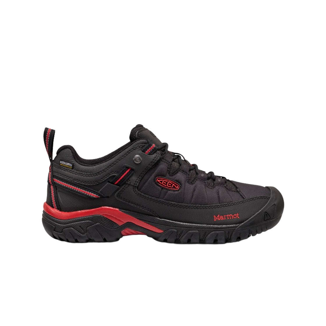 1032965 Keen x Marmot Targhee EXP Waterproof Black Red