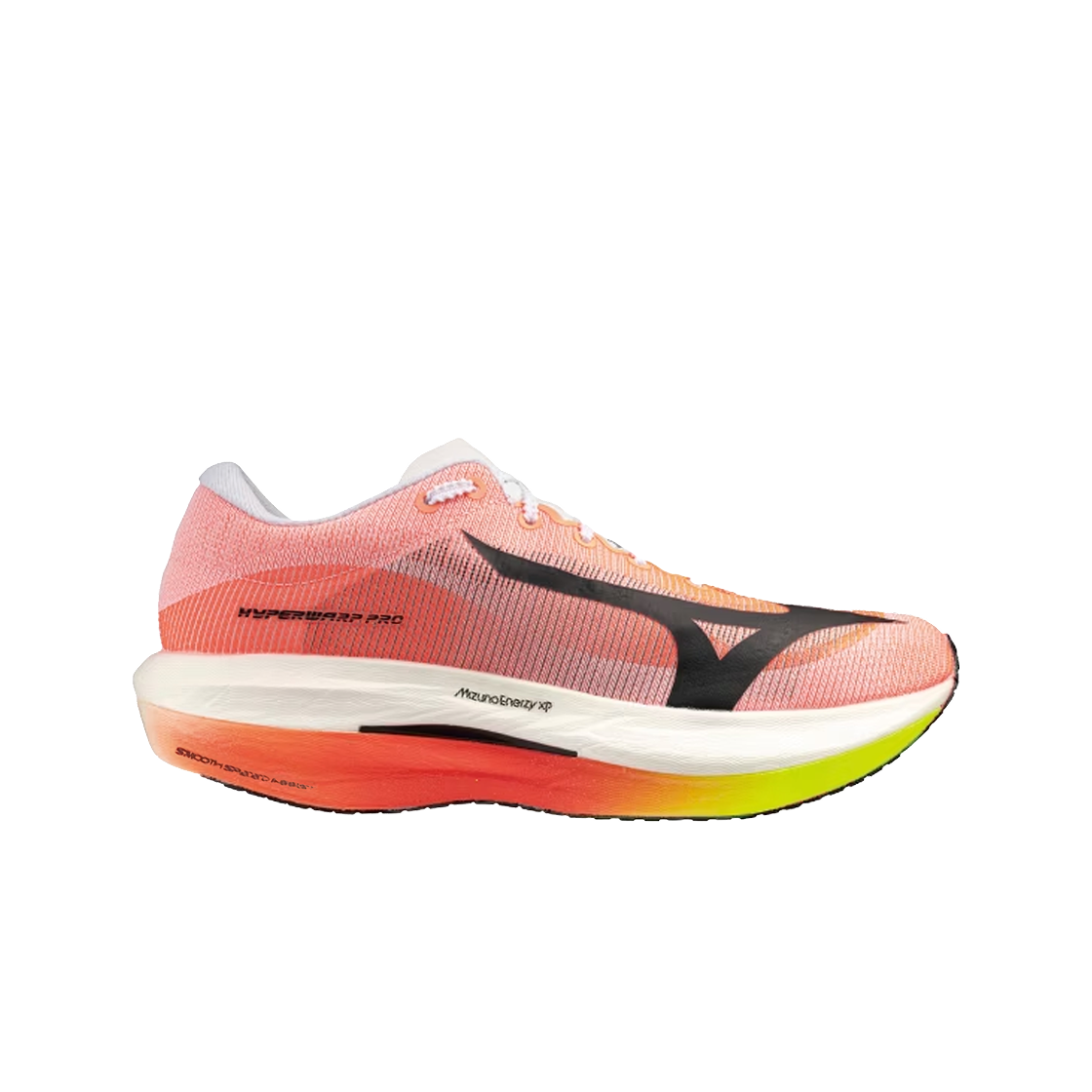 J1GC267281 Mizuno Hyperwarp Pro White Lava Orange