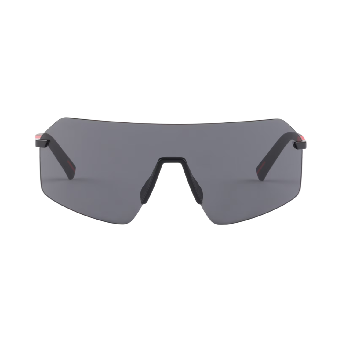 SPSB50-E1BO-FE06F Prada Linea Rossa Sunglasses Slate Lenses Opaque Black