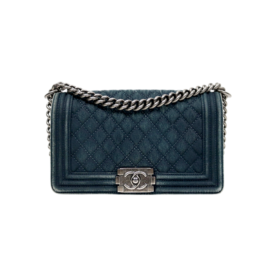 ITE59M9T6KLT Chanel Medium Boy Bag Denim