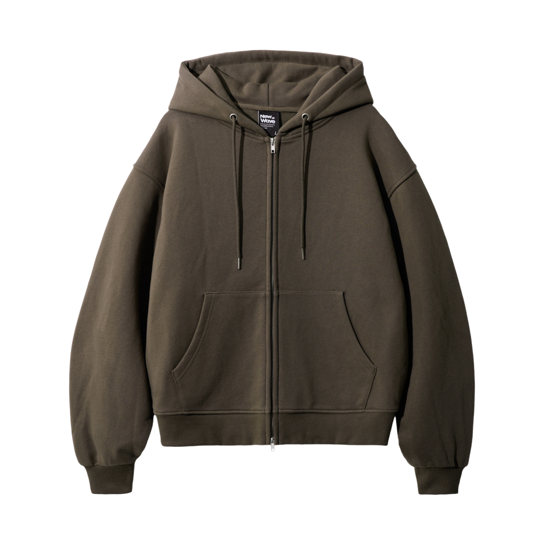 SJHD1535_siderbrown_291 FP142 New Wave Crop Hoodie Zip-Up Siderbrown SJHD1535