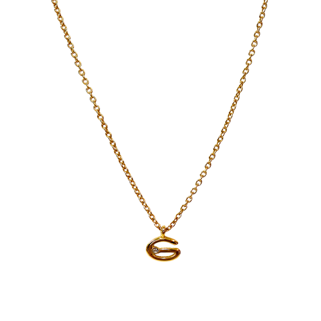 ITGDEES3F3O2 Givenchy Cubic G Gold Necklace