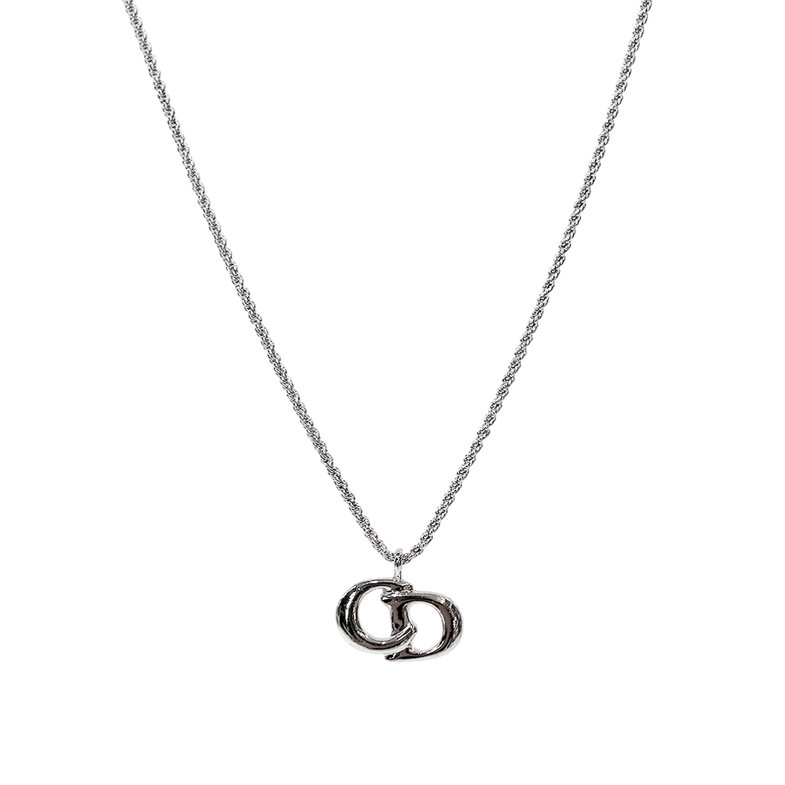 ITPF429R9LR8 Dior CD Silver Necklace