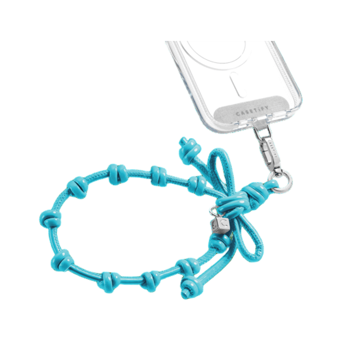 - Casetify x G-DRAGON Ribbon Phone Wristlet Mint Blue