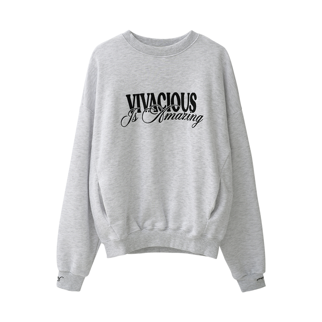 VV51TS08WM VIVACIOUS Vv Amazing Sweatshirt White Melange