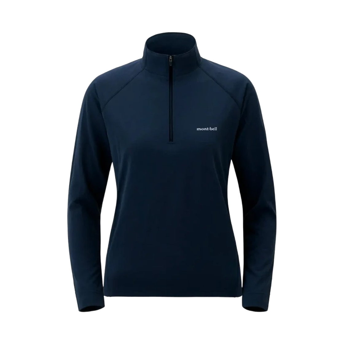 1114125 (W) Montbell Wickron Zip Shirt Navy