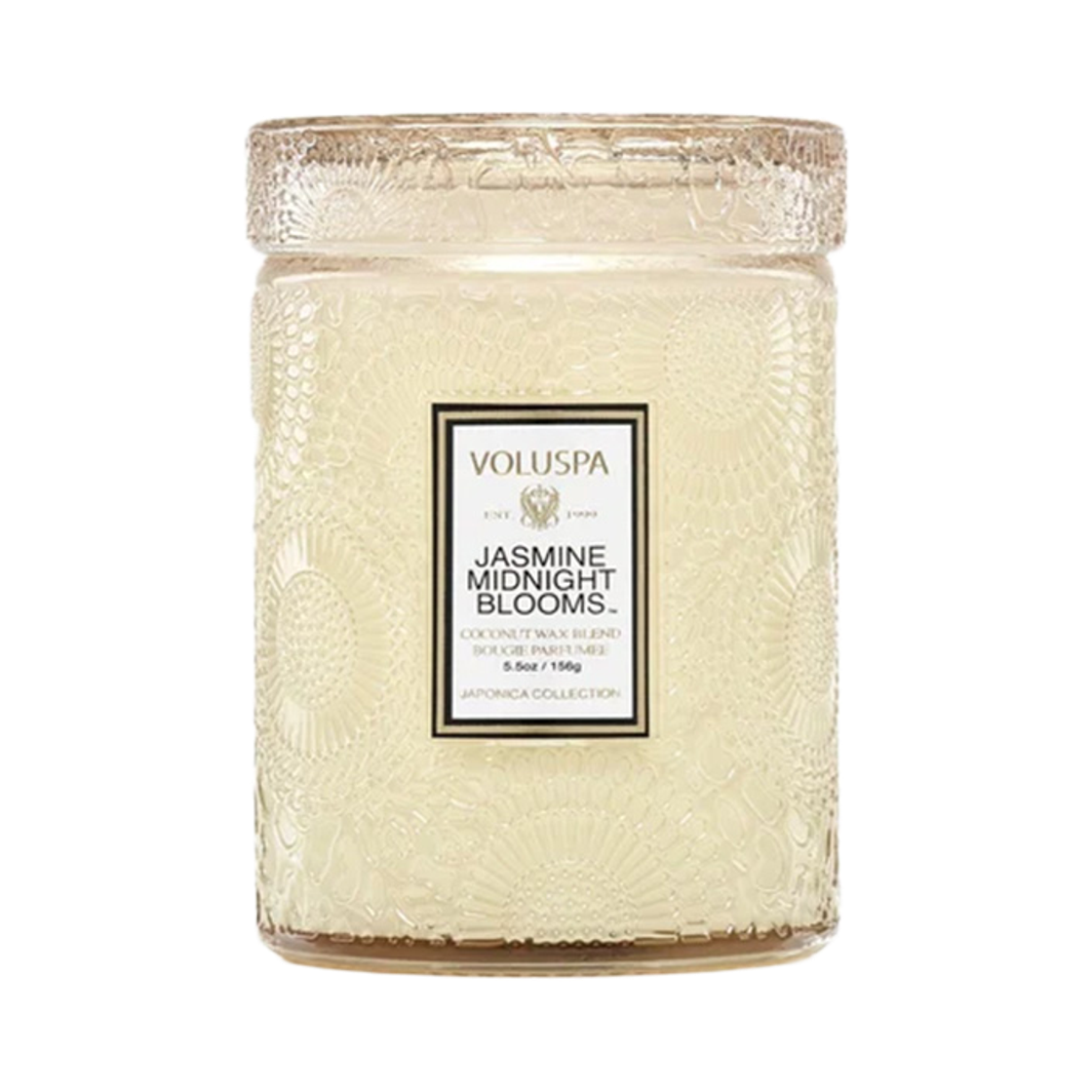 볼루스파자스민 미드나잇 블룸 M글라스 5.5oz(VOLUSPA Jasmine Midnight Bloom M Glass Candle 5.5oz) - 1
