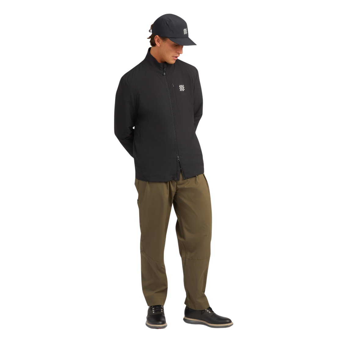 매너스 골프 라이트웨이트 코스 자켓 블랙(Manors Golf Lightweight Course Jacket Black) - 2