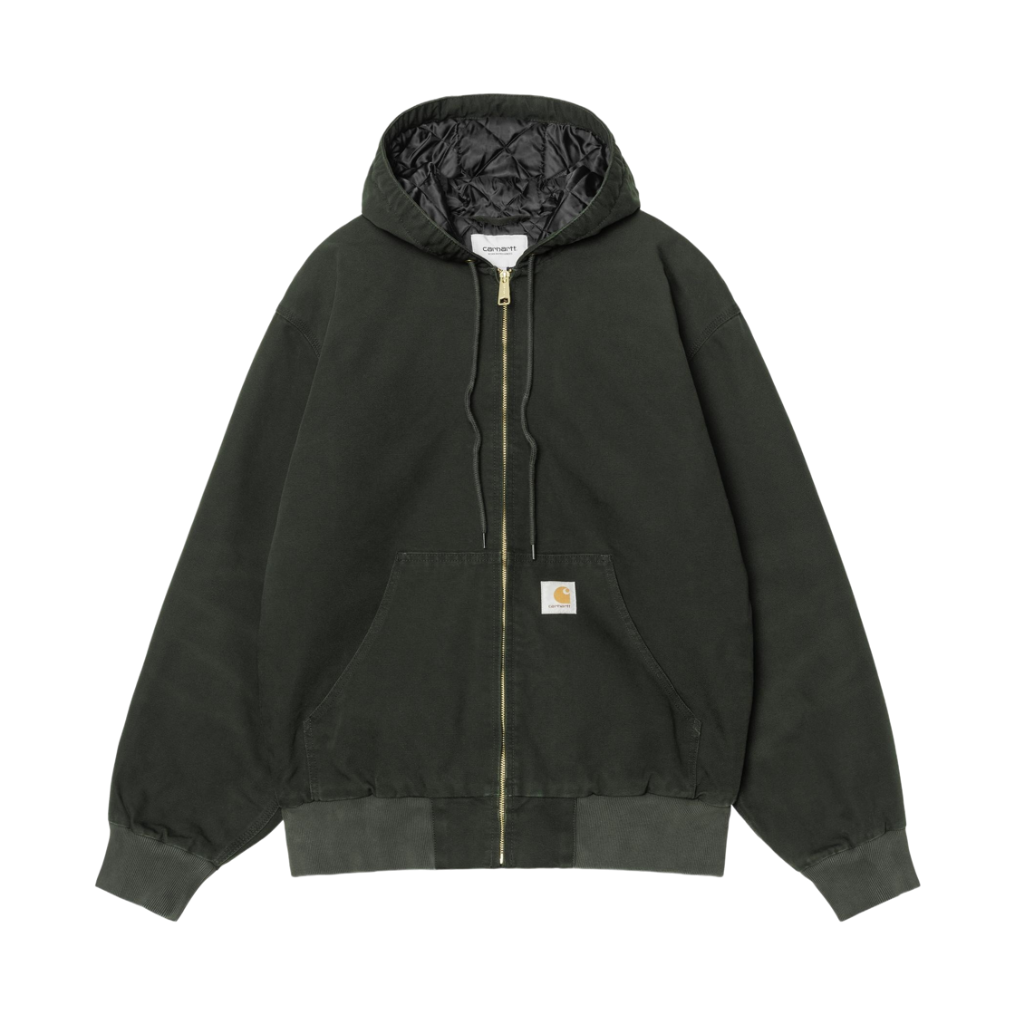I037584-3T6-4O Carhartt WIP OG Active Jacket Raven Stone Canvas