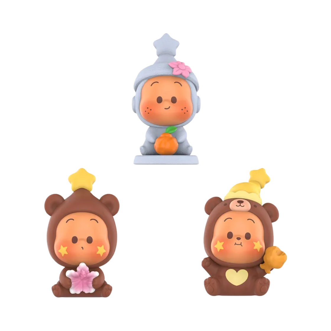 - Pop Mart Pop Bean Twinkle Twinkle Journey In South Korea Set - South Korea Exclusive