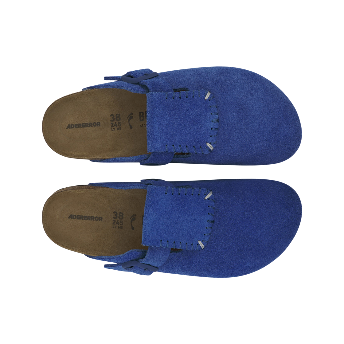 버켄스탁 x 아더에러 보스턴 플랩 울트라 블루 - 내로우(Birkenstock x Ader Error Boston Flap Ultra Blue - Narrow) - 5
