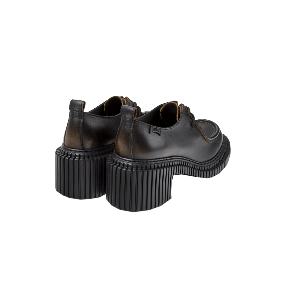 캠퍼 여성 픽스 런던 펌프스 브라운(Camper Woman Pix London Pumps Brown) - 4