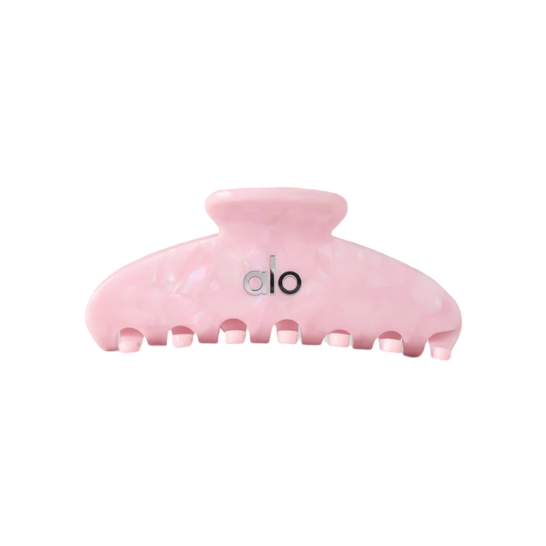 A0286W Alo Yoga 90'S Claw Clip Pink Marshmallow Shell