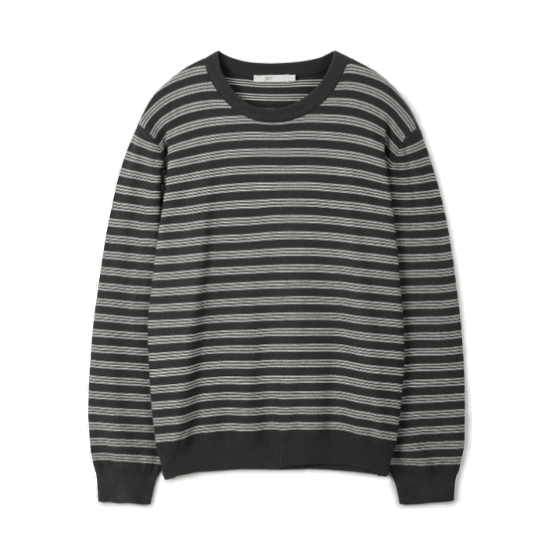 TMWAX26411CHX 24/7 series Multi Stripe Knit Sweater Charcoal