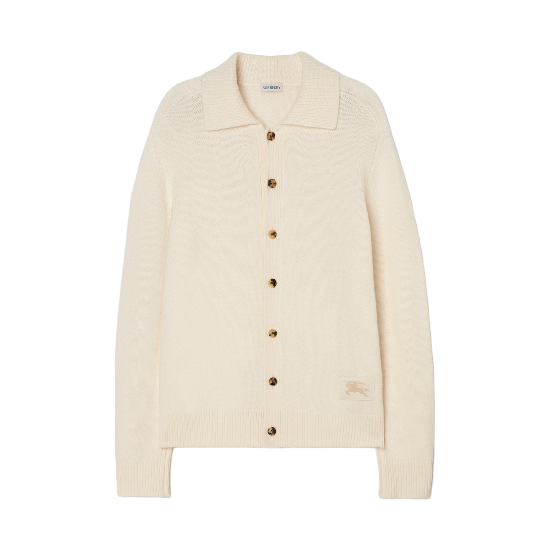 8132568 Burberry Cashmere Cardigan Ceramic White