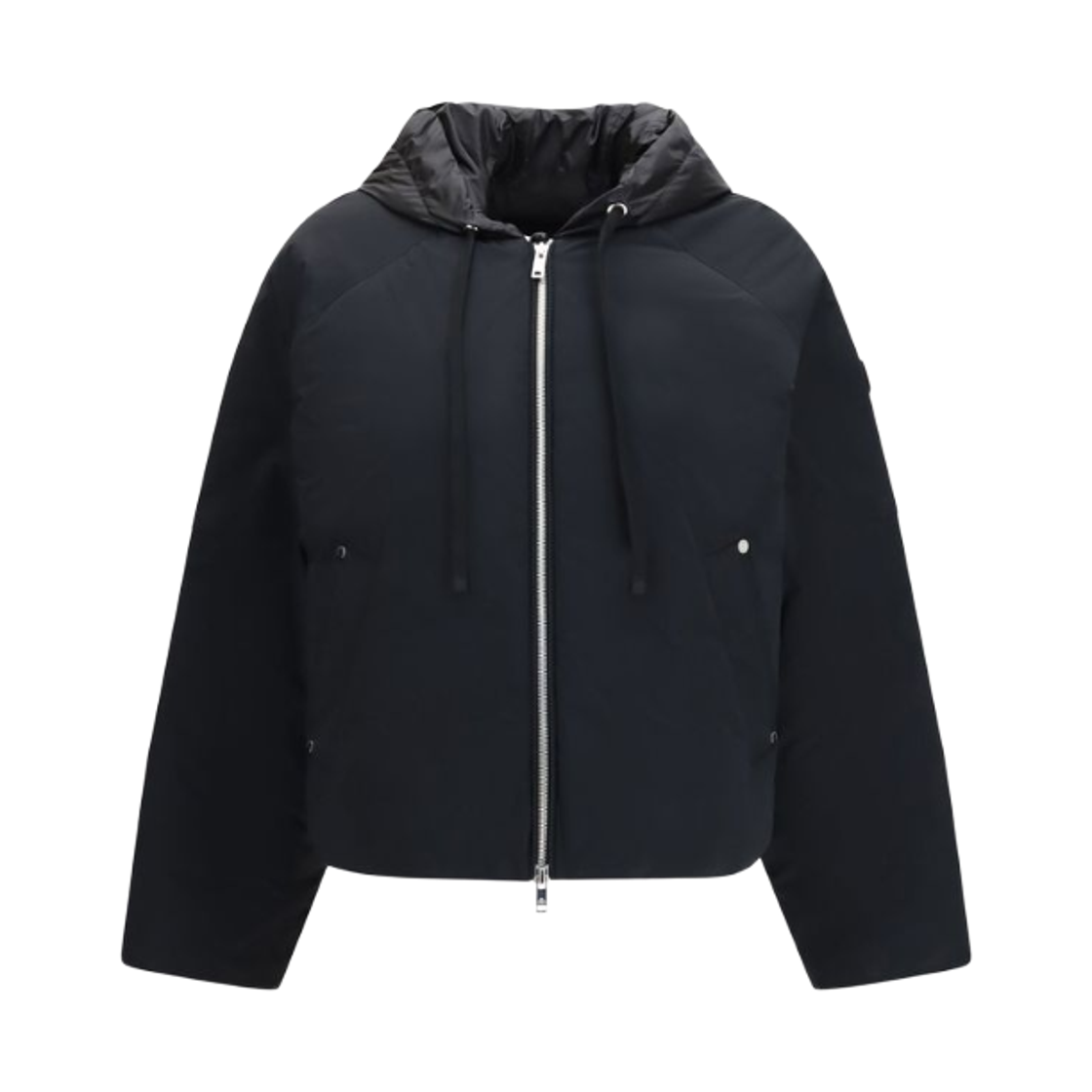 (W) 무스너클 테간 다운 봄버 자켓 블랙((W) Moose Knuckles Tegan Down Bomber Jacket Black)