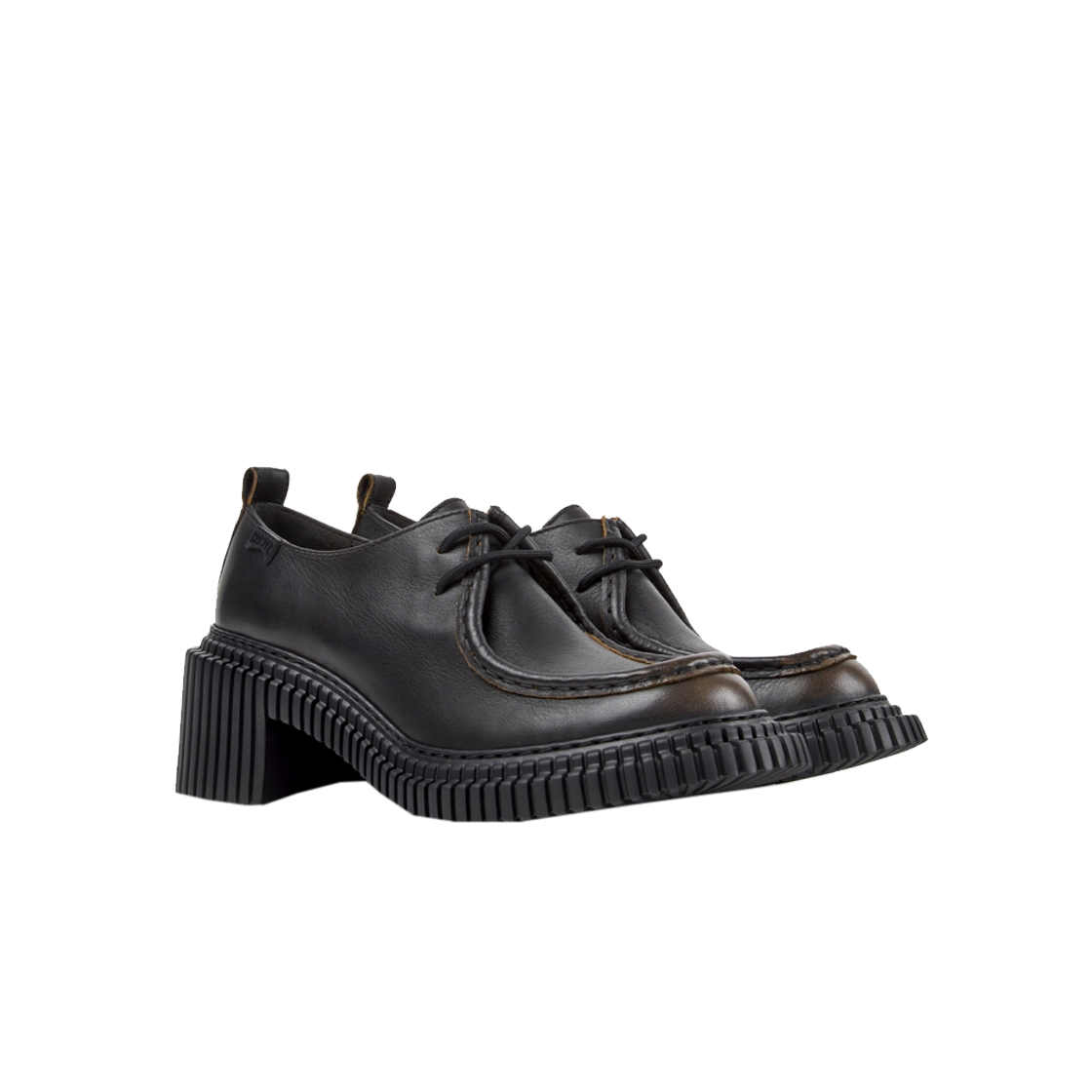 캠퍼 여성 픽스 런던 펌프스 브라운(Camper Woman Pix London Pumps Brown) - 2