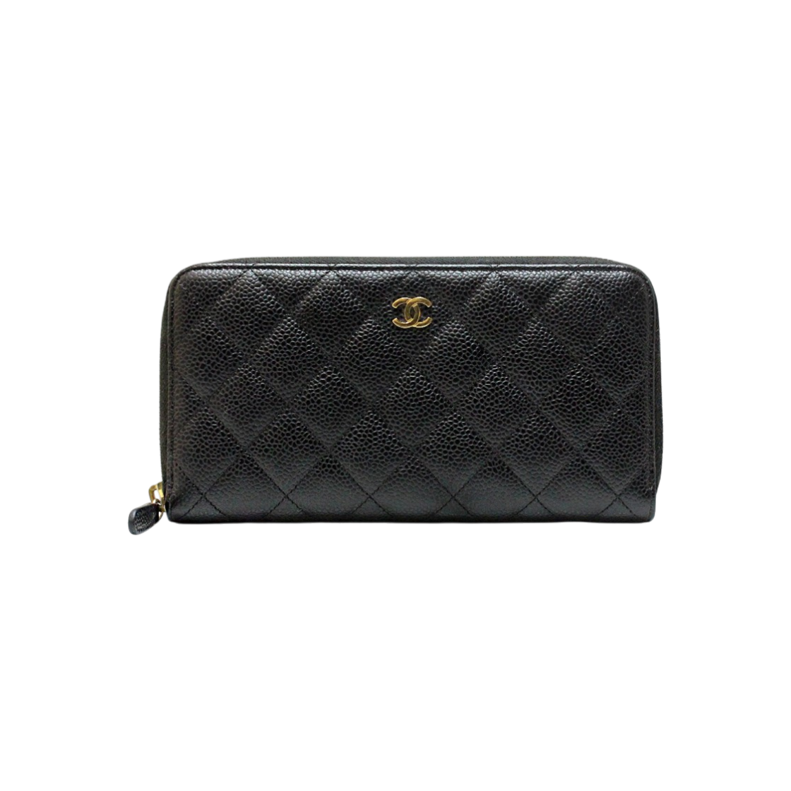 IT3BBLA78GCB Chanel Classic Caviar Zip Wallet