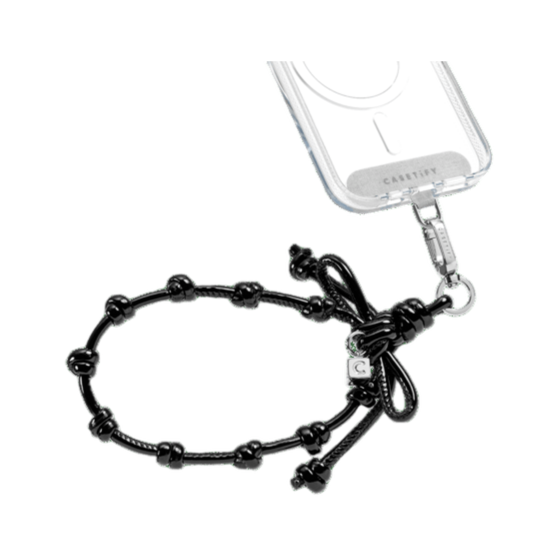 - Casetify x G-DRAGON Ribbon Phone Wristlet Black