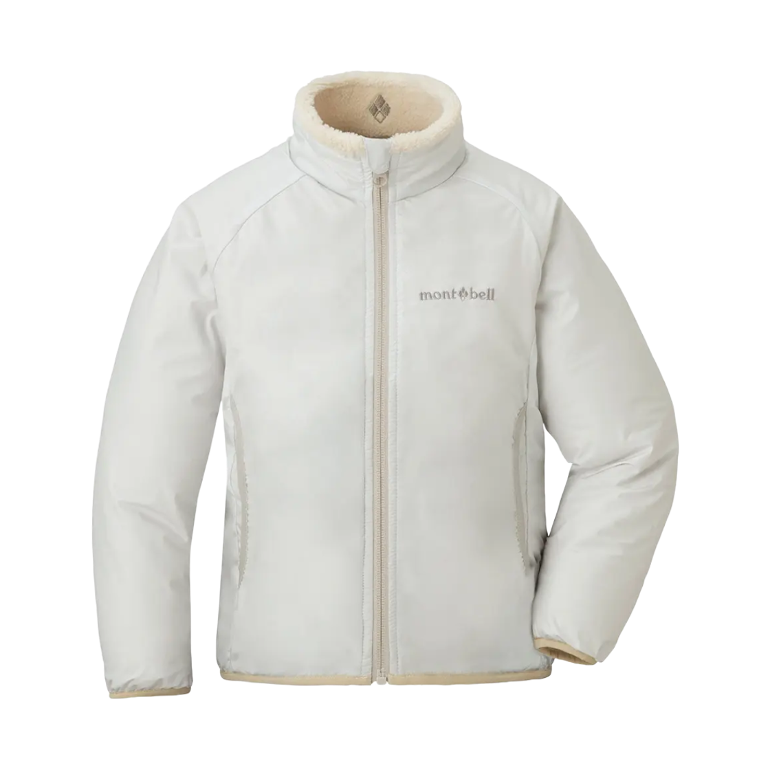 (키즈) 몽벨 클라이마에어 리버시블 자켓 아이보리((Kids) Montbell Climaair Reversible Jacket Ivory) - 2