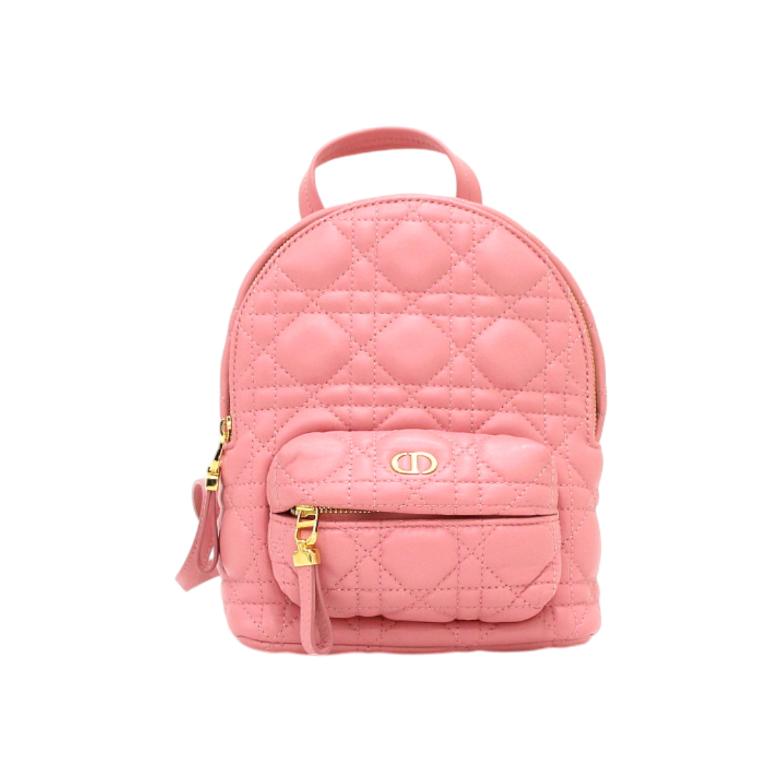 ITPDJ3D6DOQI Dior Pink Lambskin Cannage Mini Backpack