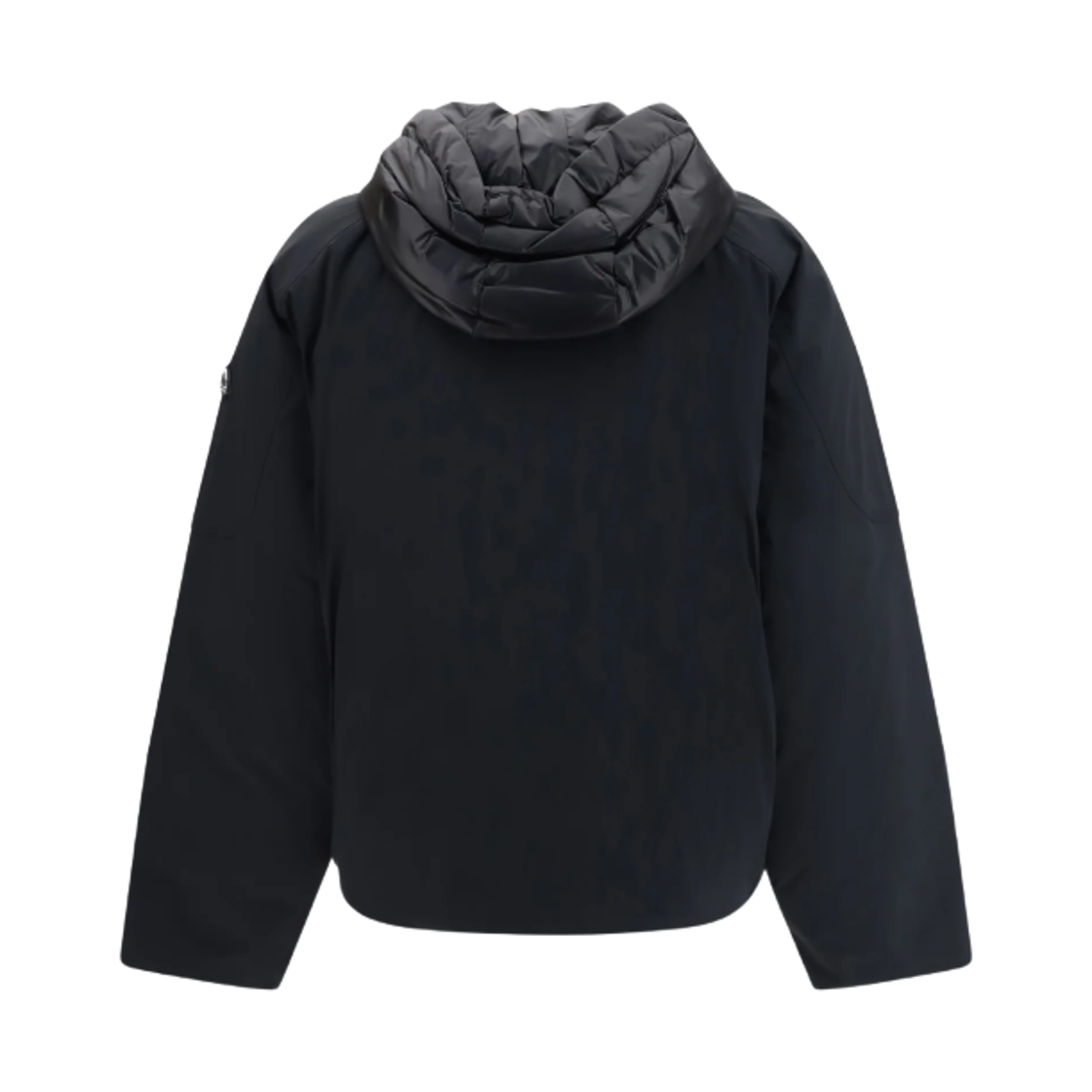 (W) 무스너클 테간 다운 봄버 자켓 블랙((W) Moose Knuckles Tegan Down Bomber Jacket Black) - 2