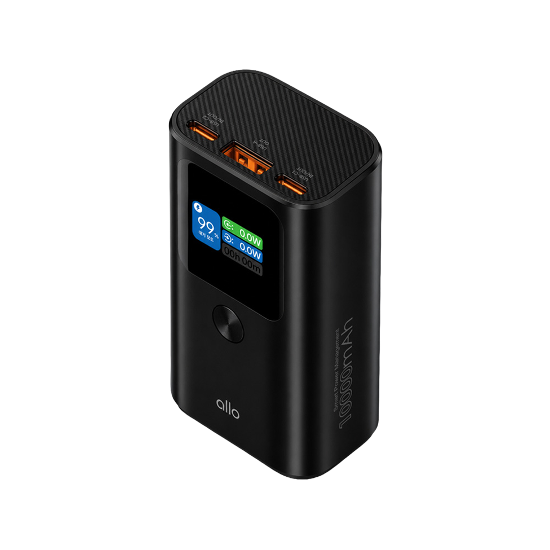 알로코리아 LCD 55W 초고속충전 보조배터리 10000mAh 1002PPS(Allo Korea 10000mAh 1002PPS LCD 55W Ultra-Fast Charging Power Bank)