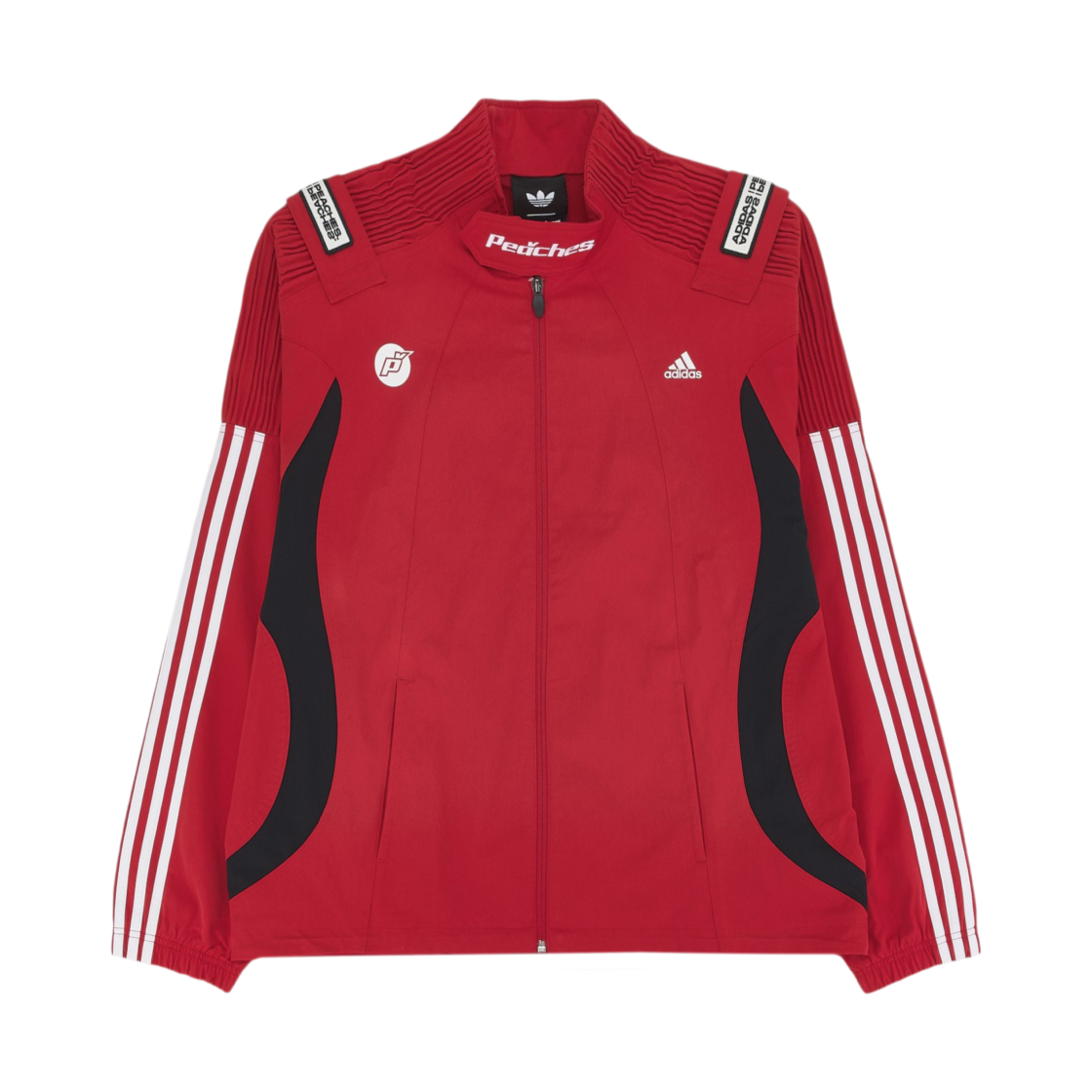 KZ1524 Adidas x Peaches Racing Jacket Collegiate Red - KR Sizing