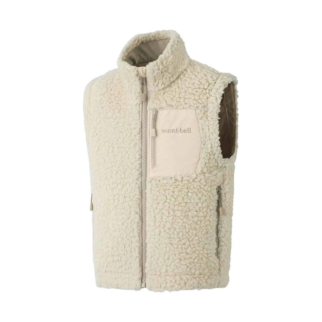 1106767 (Kids) Montbell Climaplus Shearling Vest Ivory