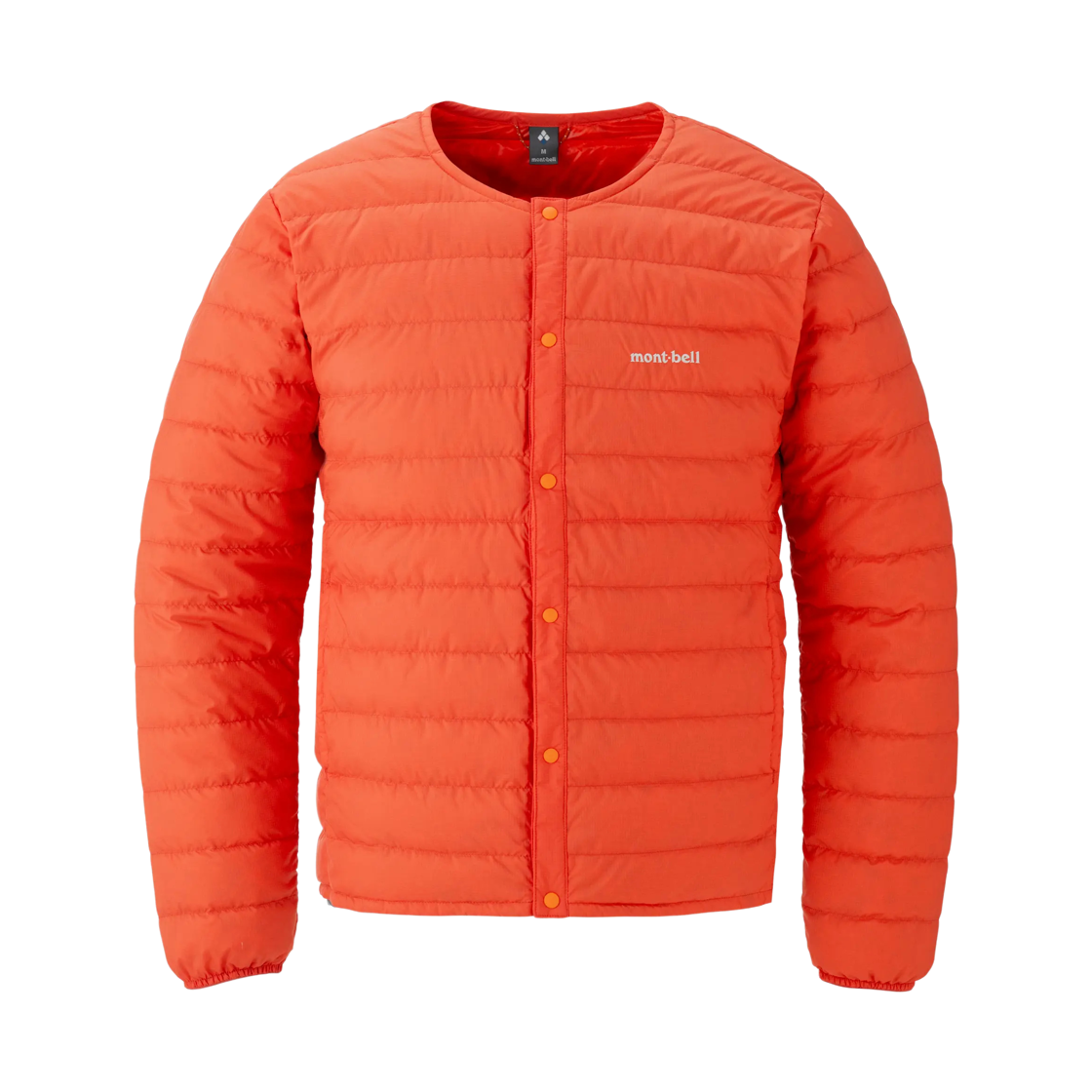 1101666 Montbell Superior Down Round Neck Jacket Orange